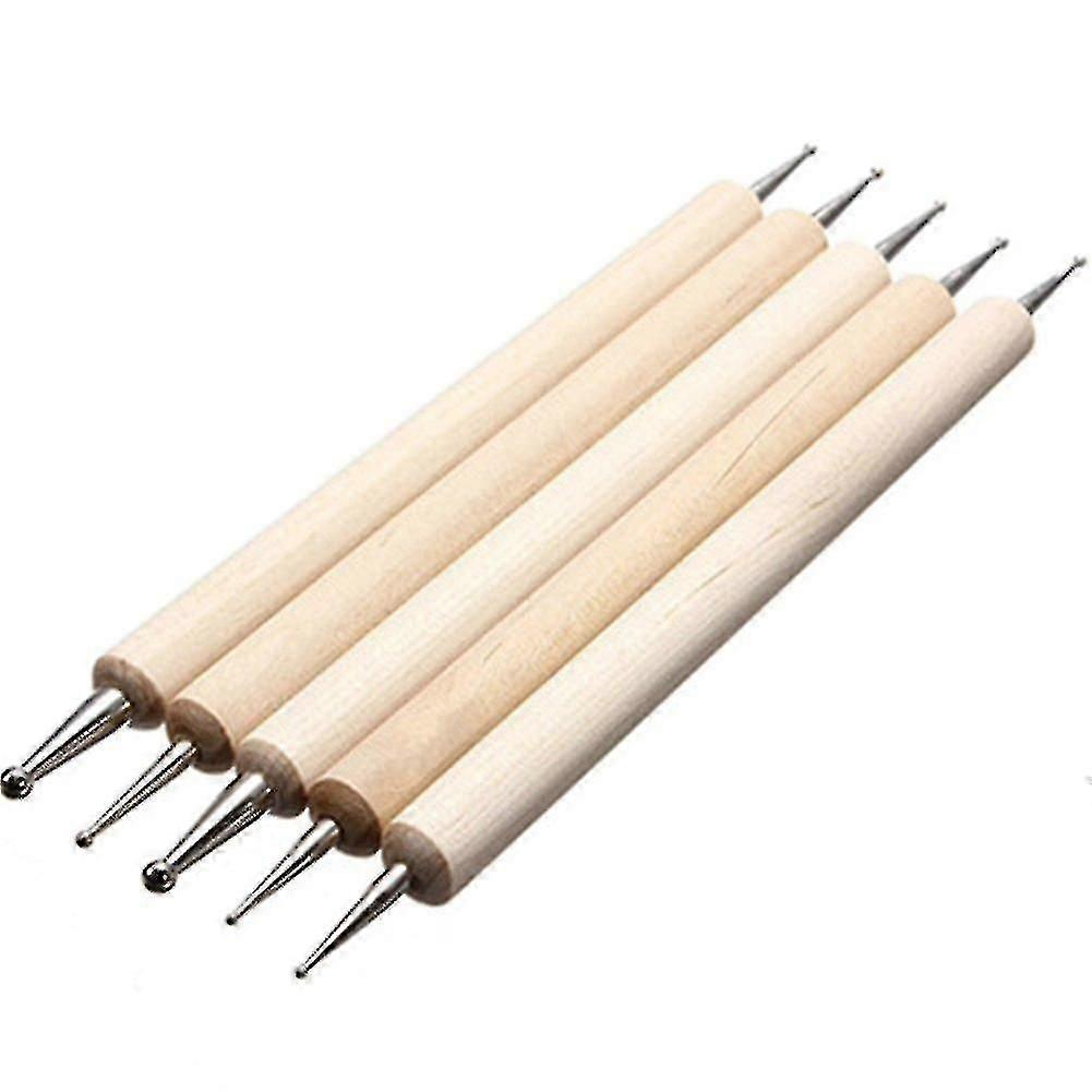 5pcs Ball Stylus Dotting Pottery Tools Set