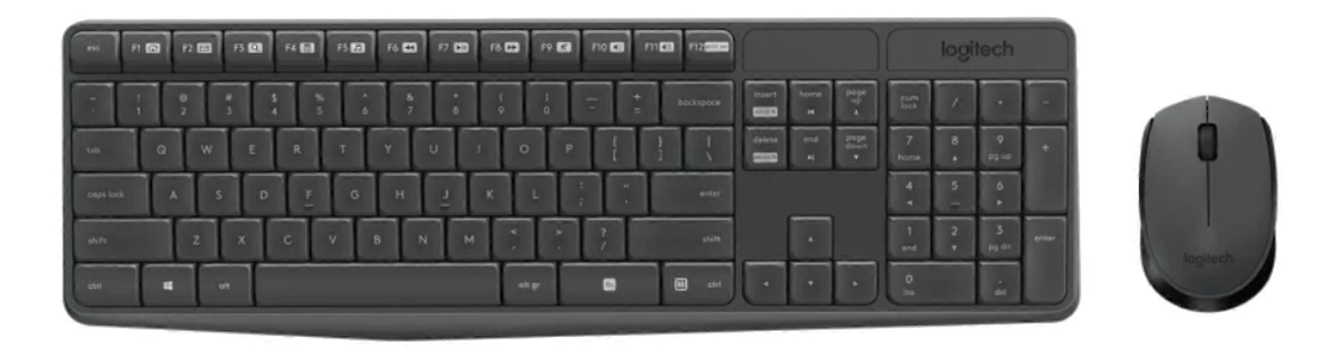 Logitech Mk235 Wireless Keyboard And Mouse Combo