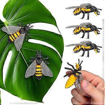 2026 Good!! Honeybee Educational Animal Figures Realistic Toys for Kids 3Pcs Plastic Set