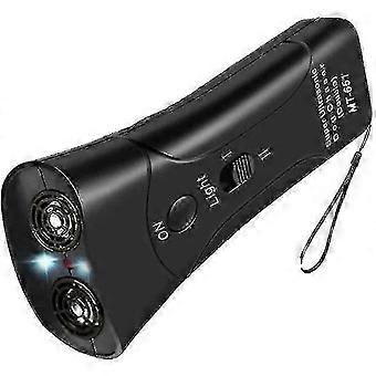 Ultrasonic Dog Bark Deterrent Device Handheld Adjustable Double Speaker Anti-Bark Control for Dogs MX Model