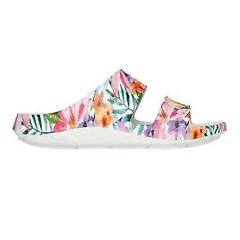 Skechers Womens/Ladies Floral Arch Fit Slides