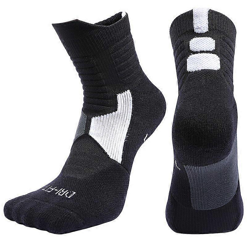 The Run Compression Socks Mid Cut for Men Medium Length Running Socks with Compression Regenerating Compression Socks