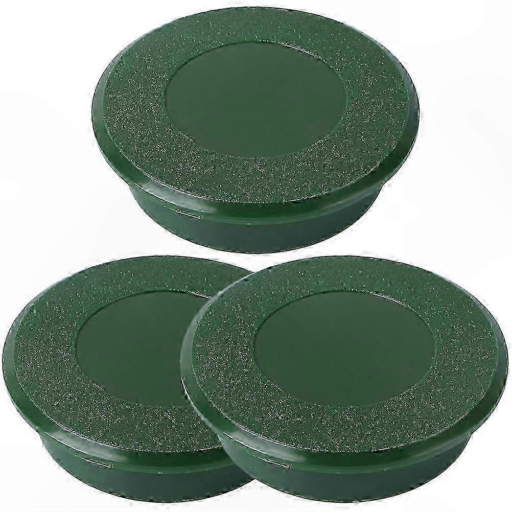 3-Pack Lightweight Golf Hole Covers for Practice and Maintenance