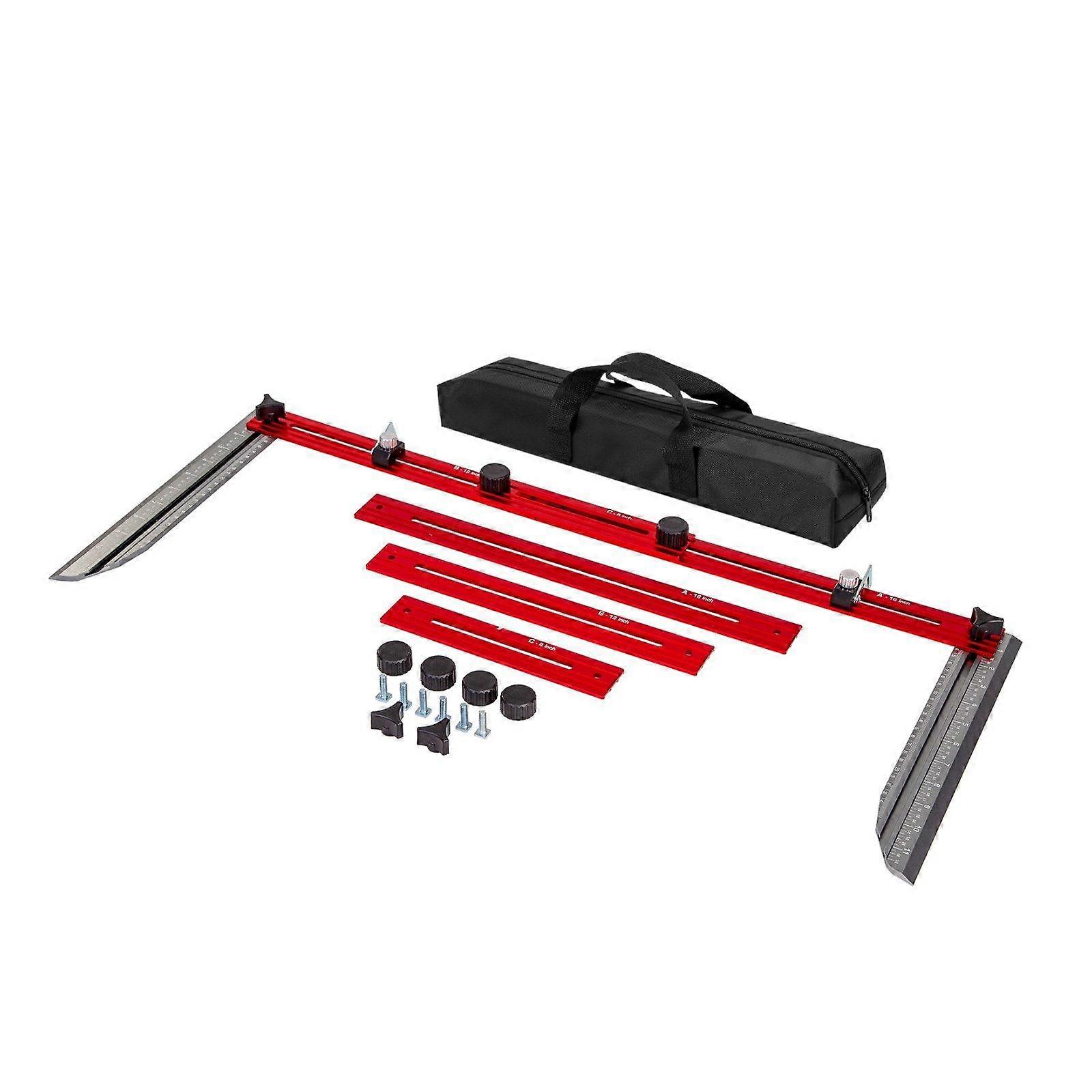 Stair Measuring Tool High Precision Folding Measuring Ruler Multi-Function