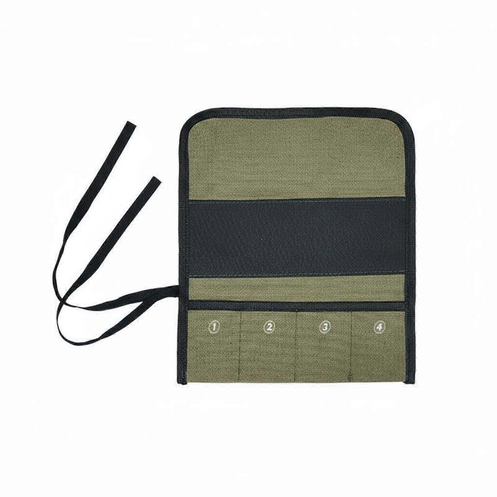 Tool Roll Portable Roll up Tool Pouch Multiple Compartments Hardware Storage for