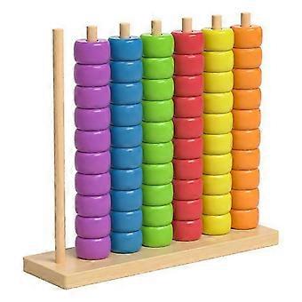 Fast-Paced Color Stacks Challenge Game - Number Shape Correlation Toys, Educational and Fun for Kids, Adults, and Family Game Night