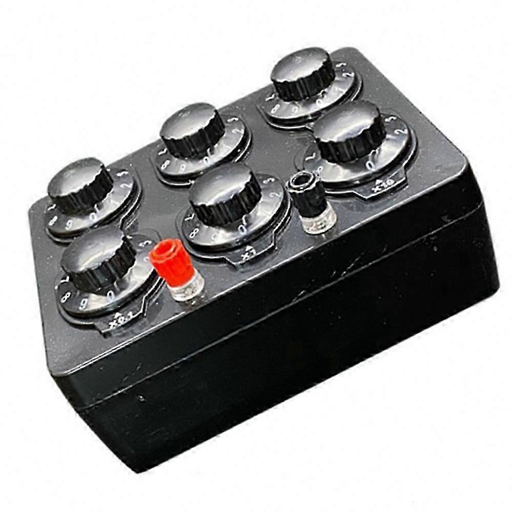 Teaching Instrument Precision Resistance Box, 0-99999.9 Ohm Variable Decade Resistor