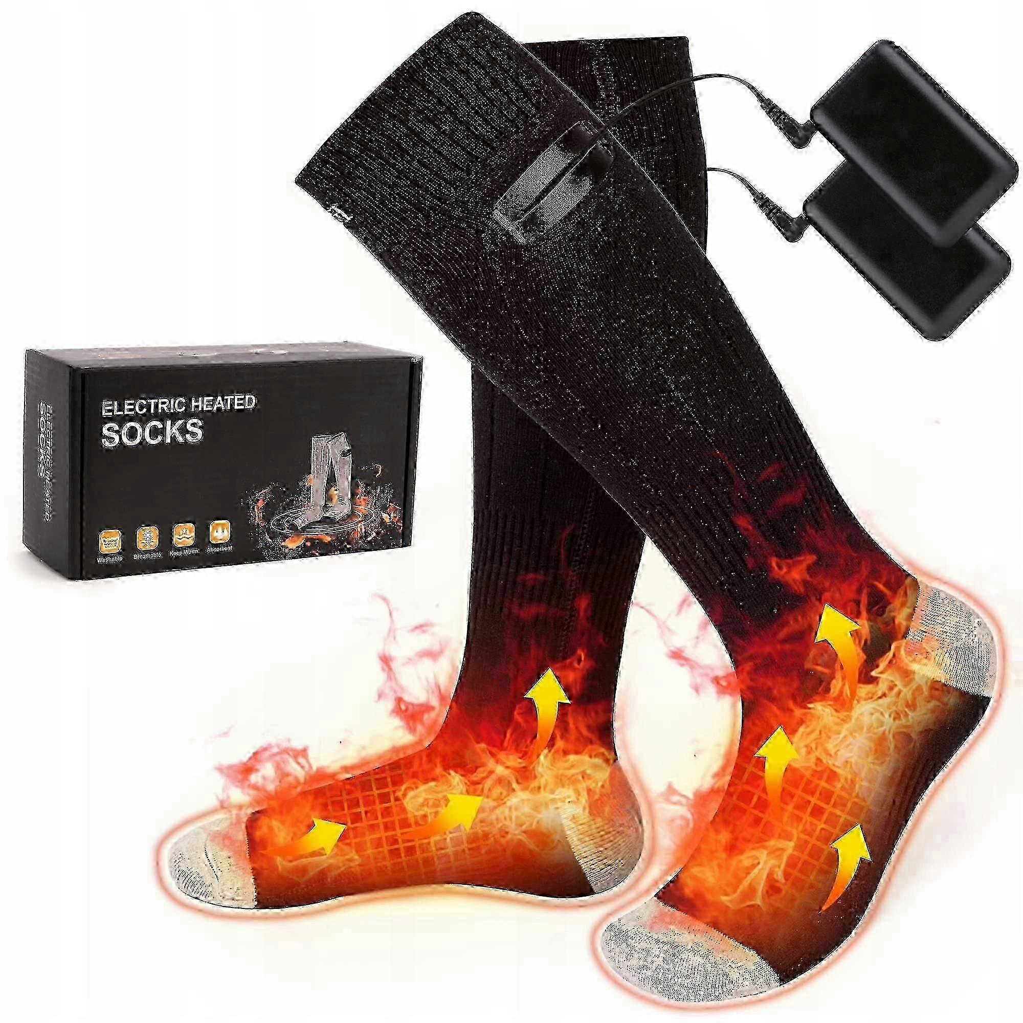 Heated Electric Socks 4000mah Rechargeable
