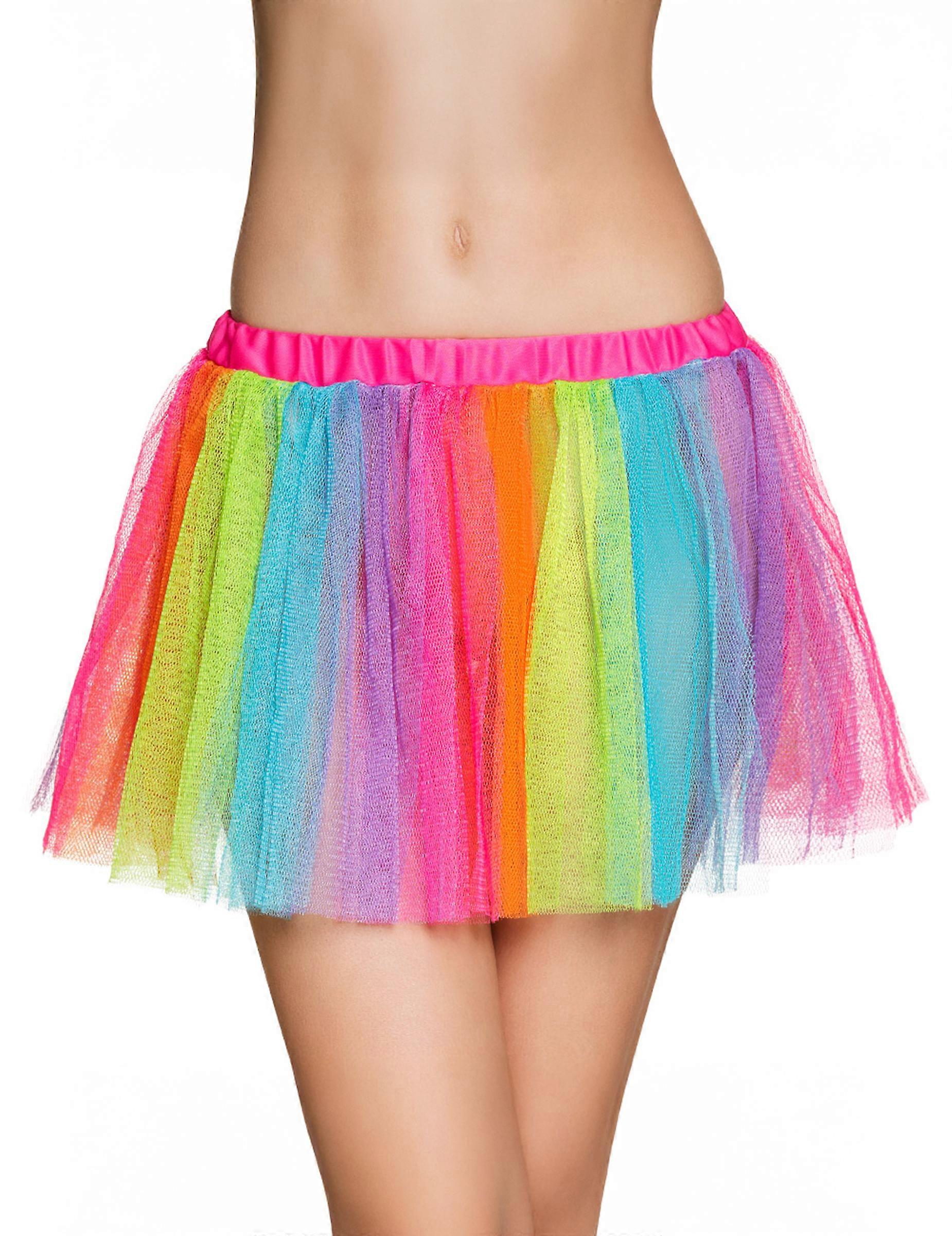 Women's rainbow tutu