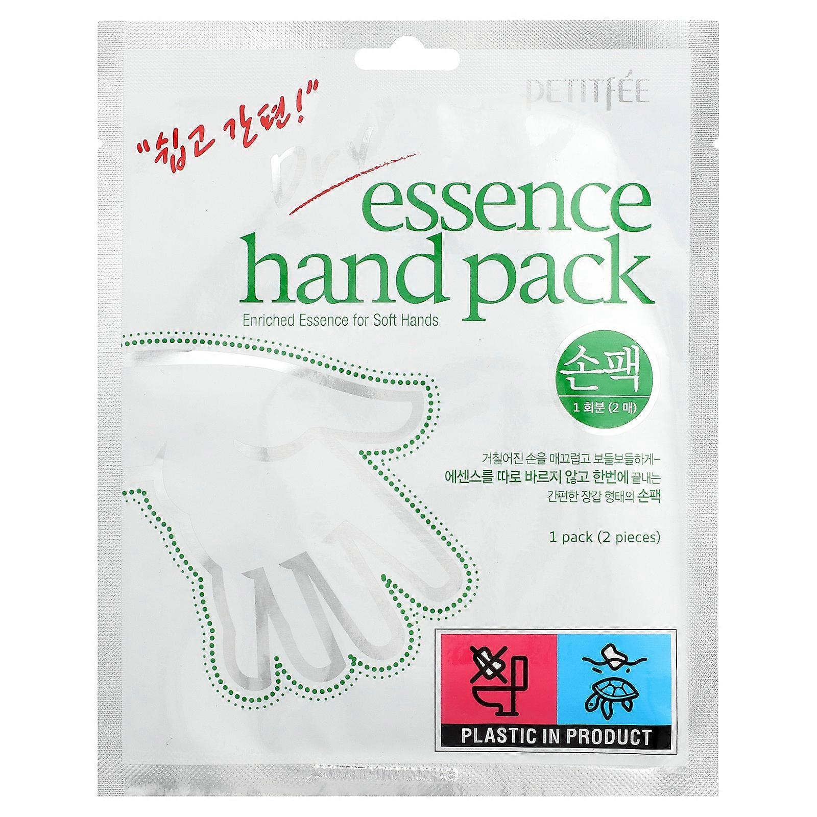 7 x Petitfee, Dry Essence Hand Pack, 1 Pair
