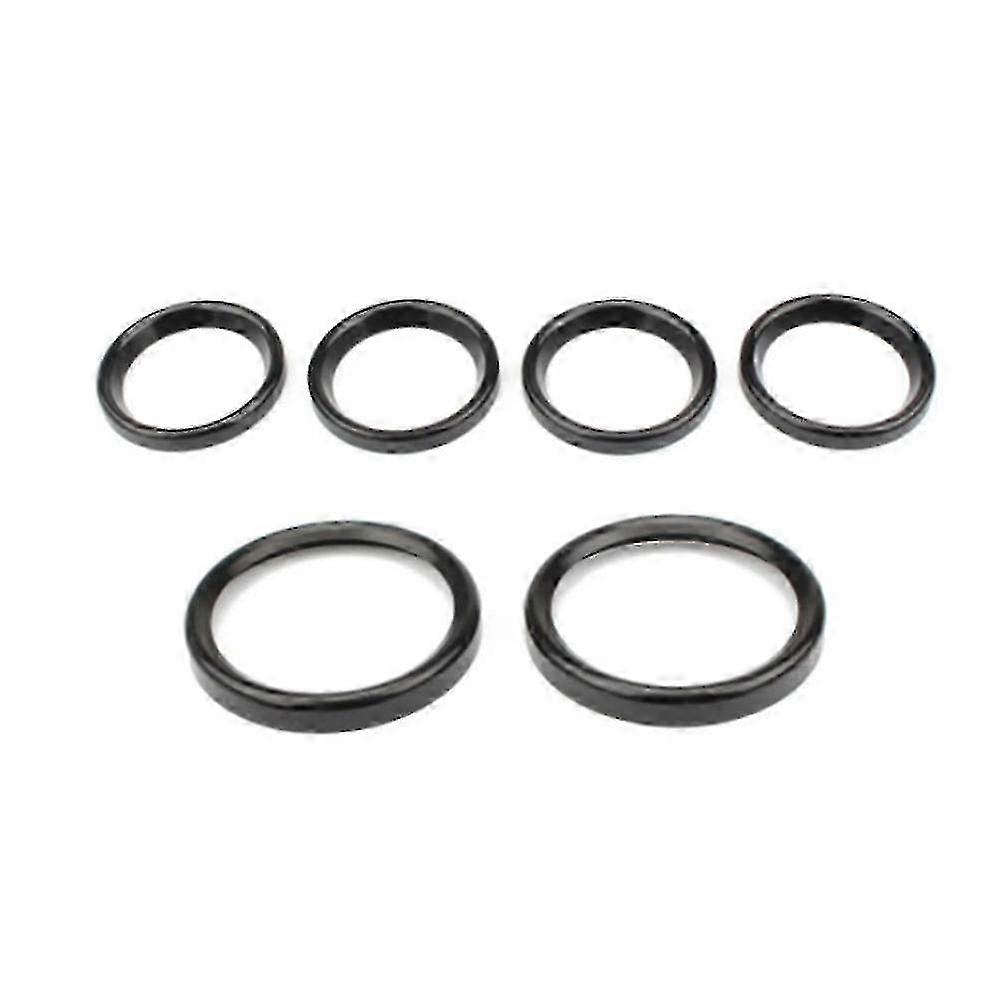 CNC Metal Speedometer Trim Ring Set
