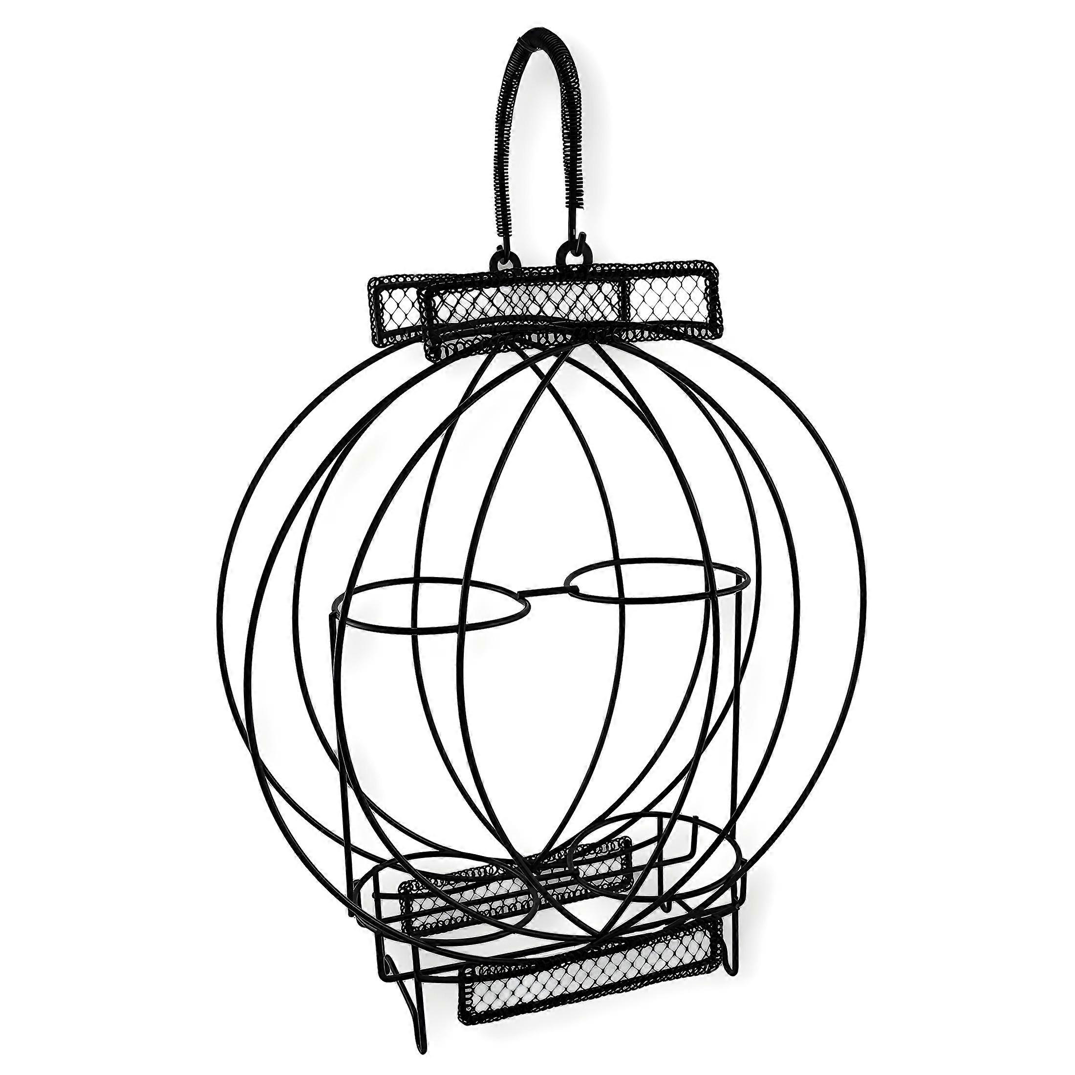 Oval Illusion Double Bottle Holder Display