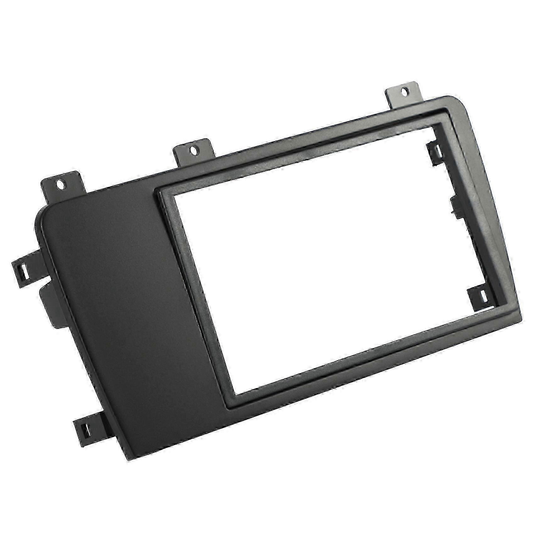 2 Din Black ABS Fascia Panel