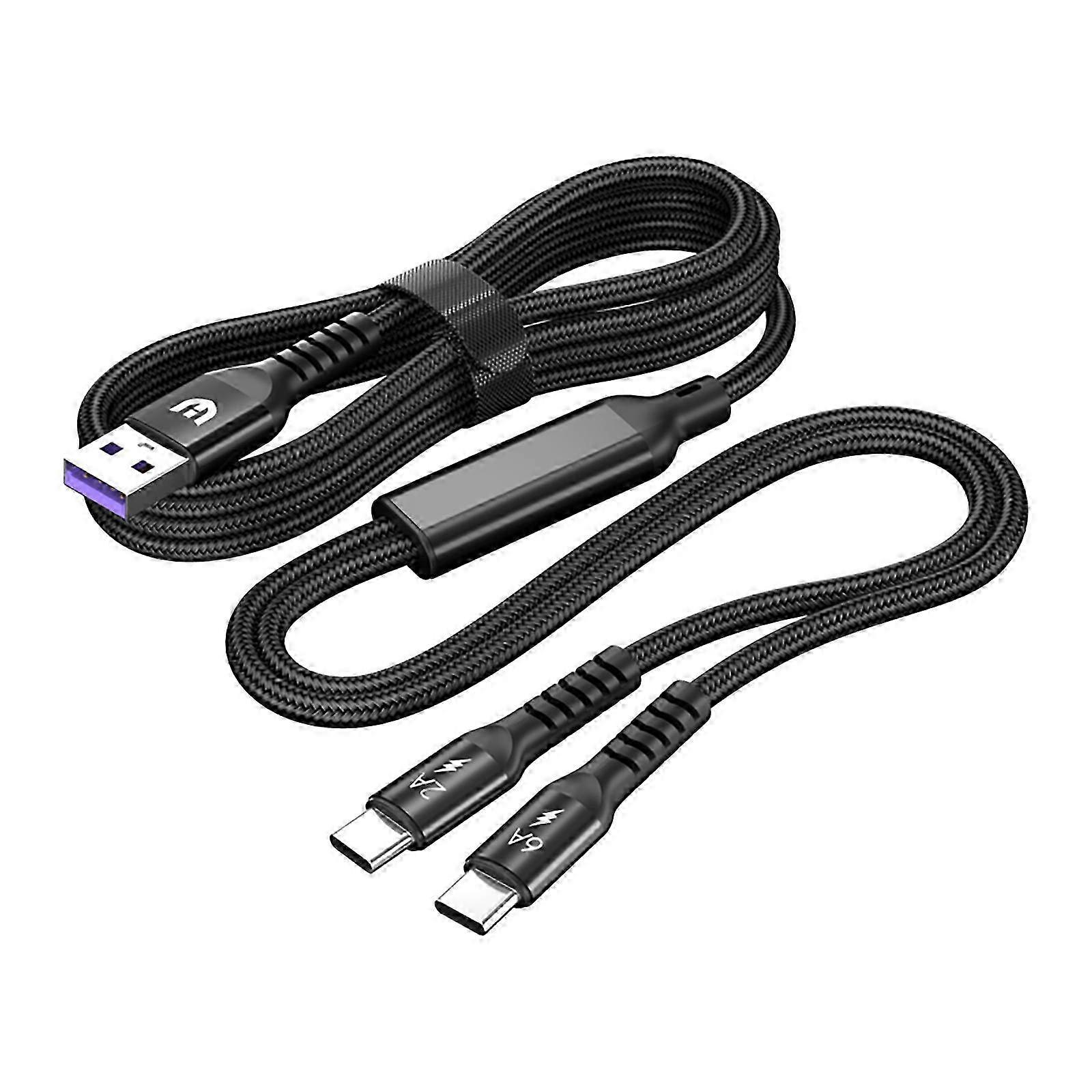 Dual USB-C Charging Cable 150cm