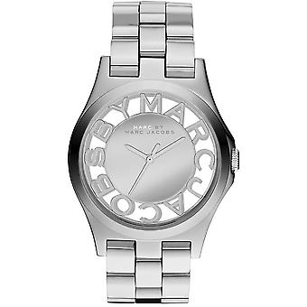 Marc by marc jacobs skeleton henry Quartz Analog Woman Watch with MBM3205 Stainless Steel Bracelet