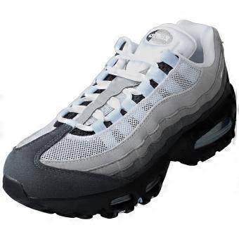 Nike Air Max 95 Og Womens Fashion Trainers in Black Grey