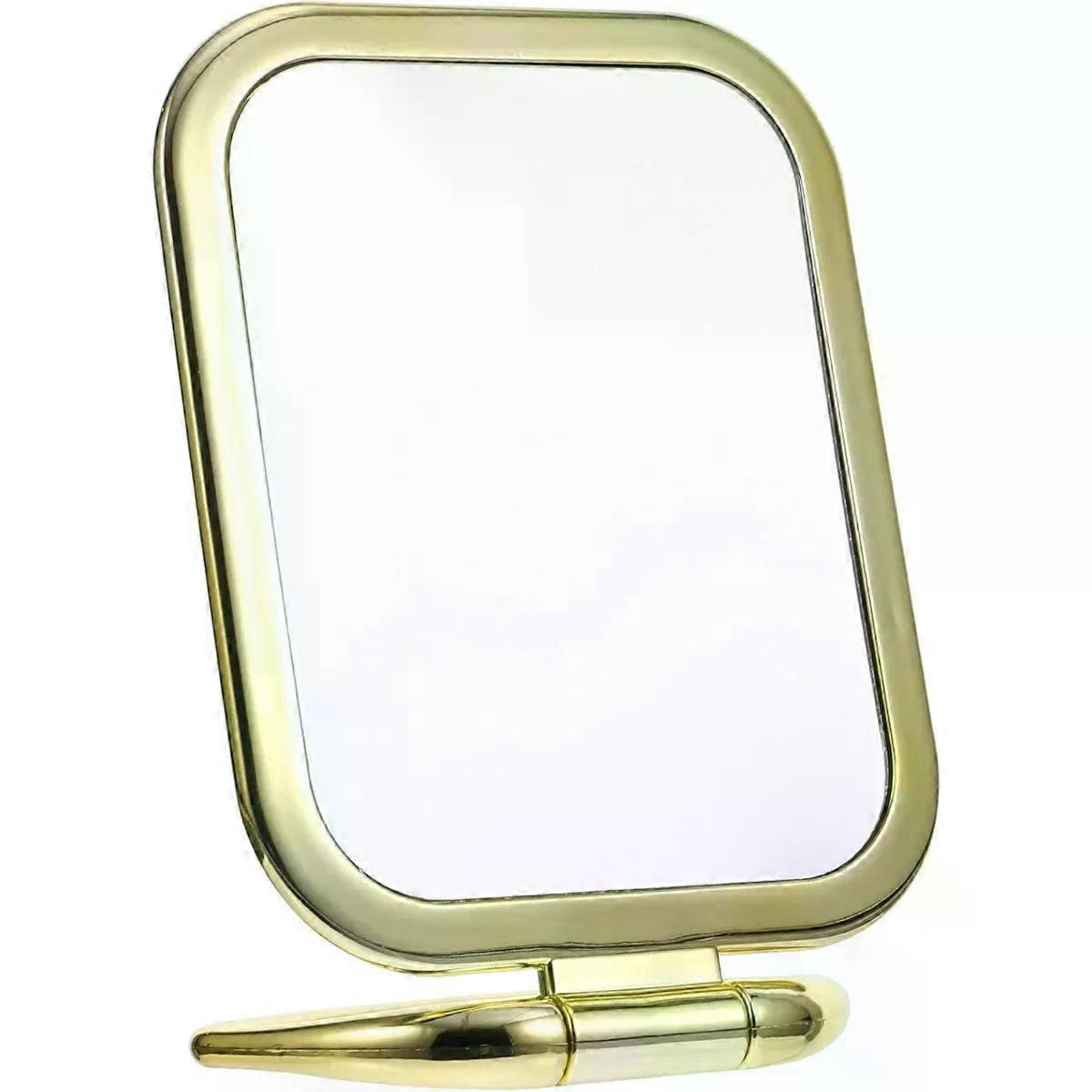 Tabletop Makeup Mirror Double Sided Portable Vanity Mirror Folding