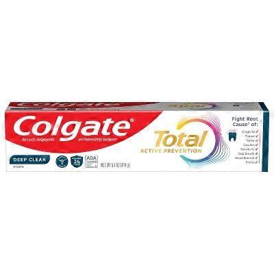 Colgate Total Deep Clean Toothpaste for Gingivitis Protection, 4.8 oz