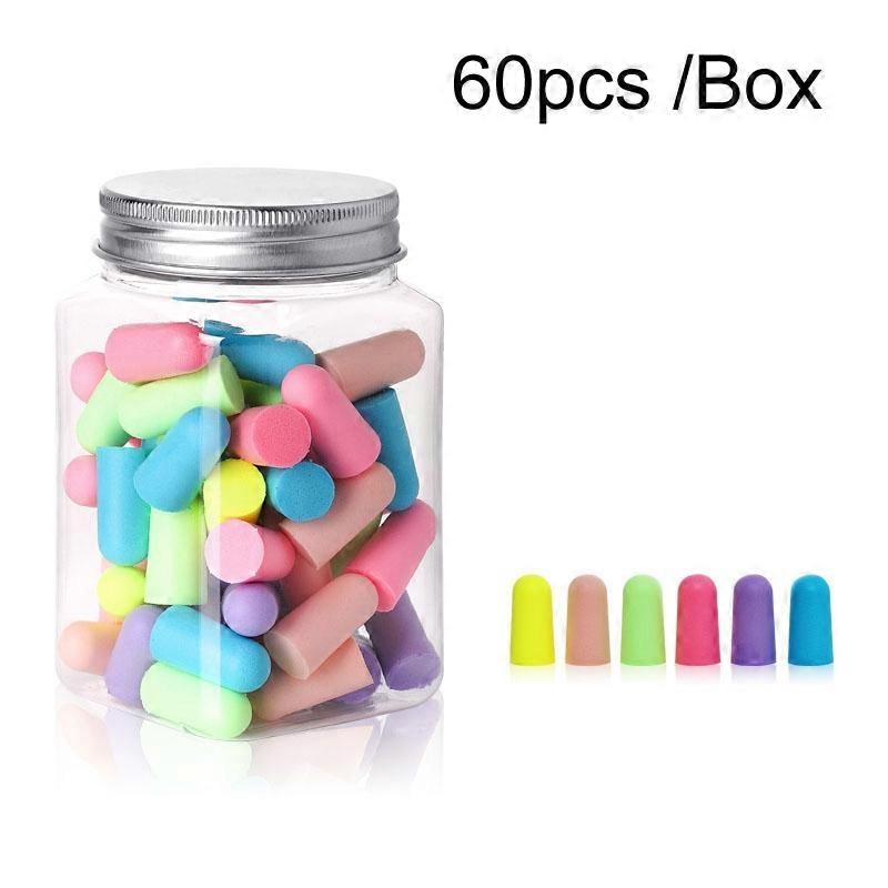 Memory Foam Earplugs 60pcs /Box