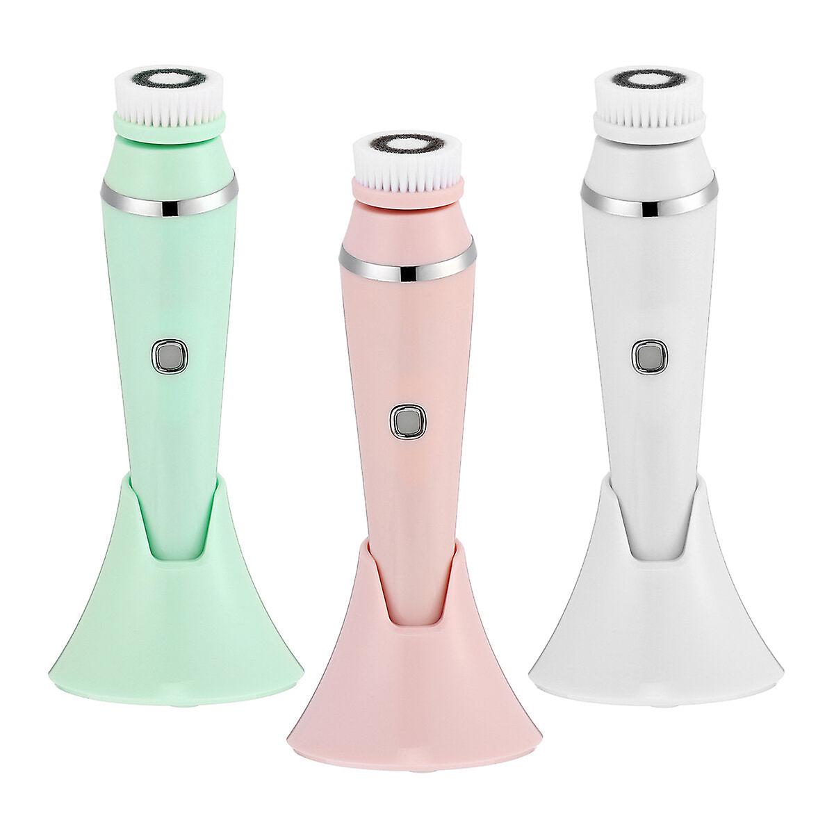 電気洗顔ブラシ防水シリコン洗顔料4-in-1クリーナー