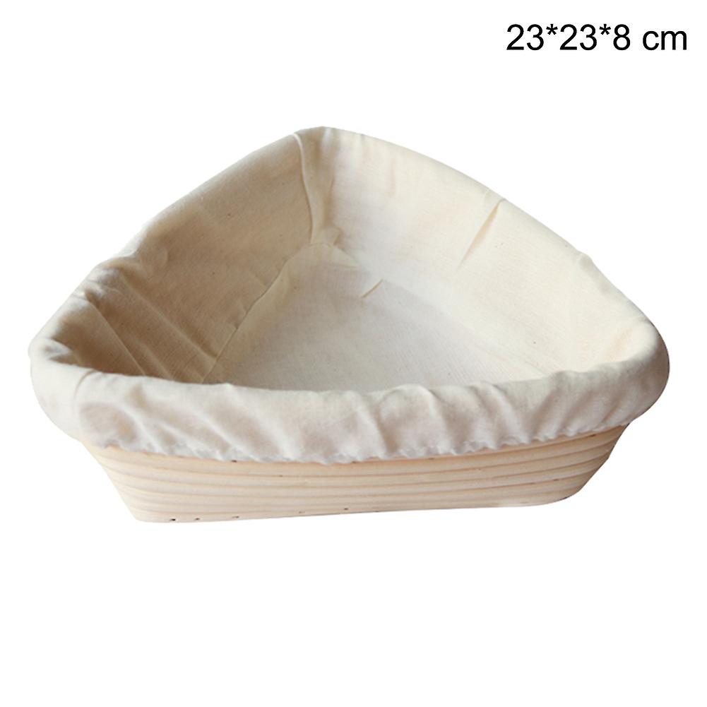 Triangular Rattan Bread Banneton Bread Proofing Basket Sourdough Proving Bread Rising Baskets