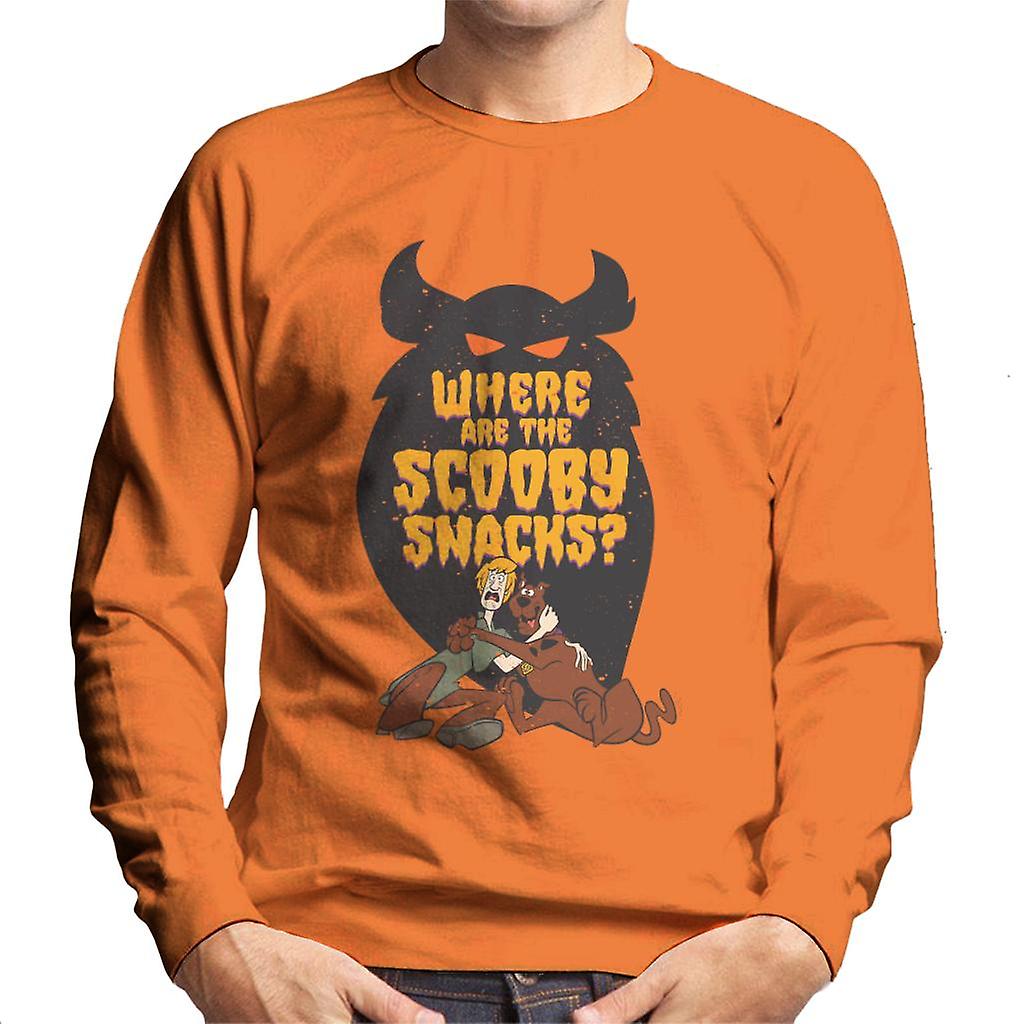 Scooby Doo Halloween Where Are The Scooby Snacks Men's Sweatshirt