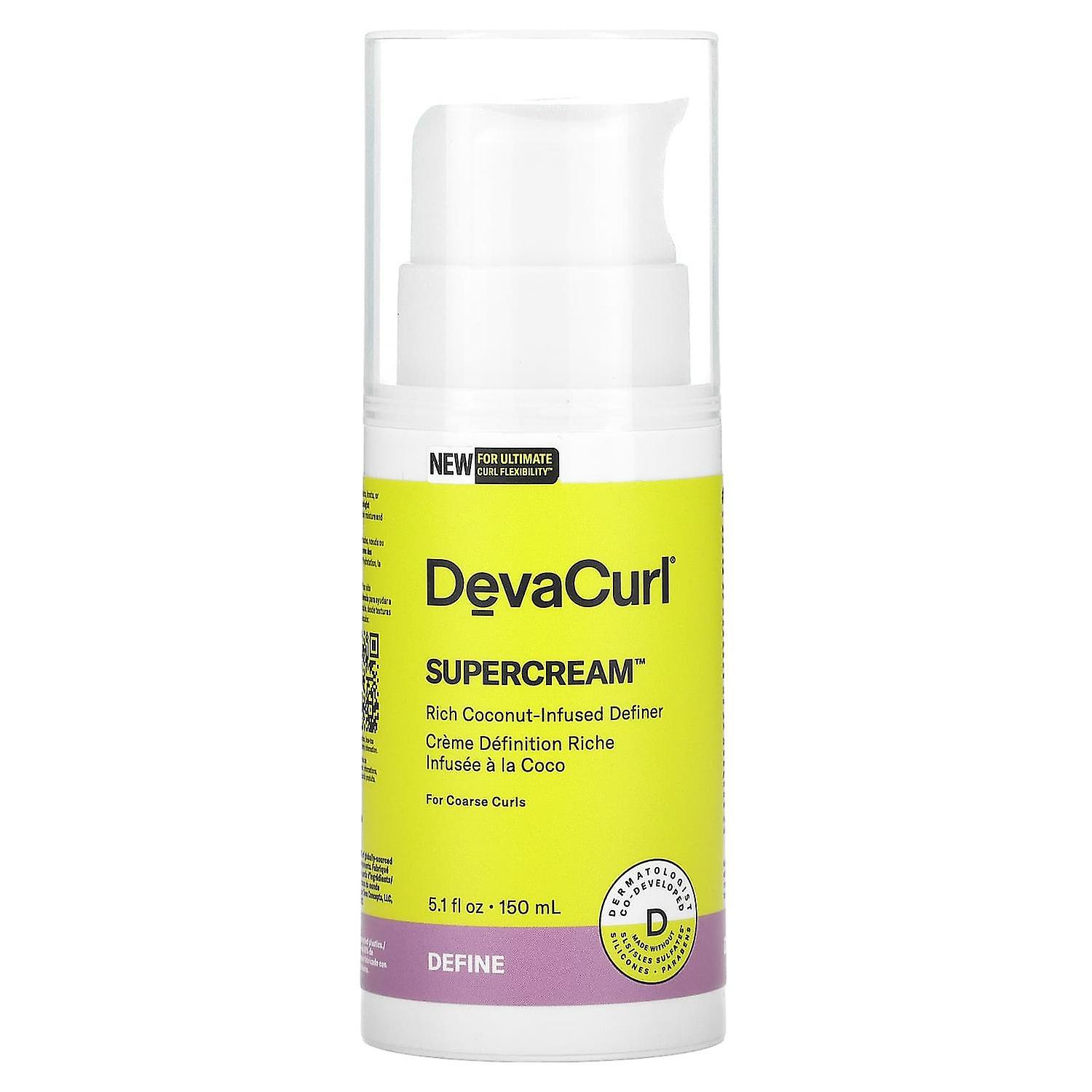 DevaCurl, Supercream, Rich Coconut- Infused Definer, 5.1 fl oz (150 ml)