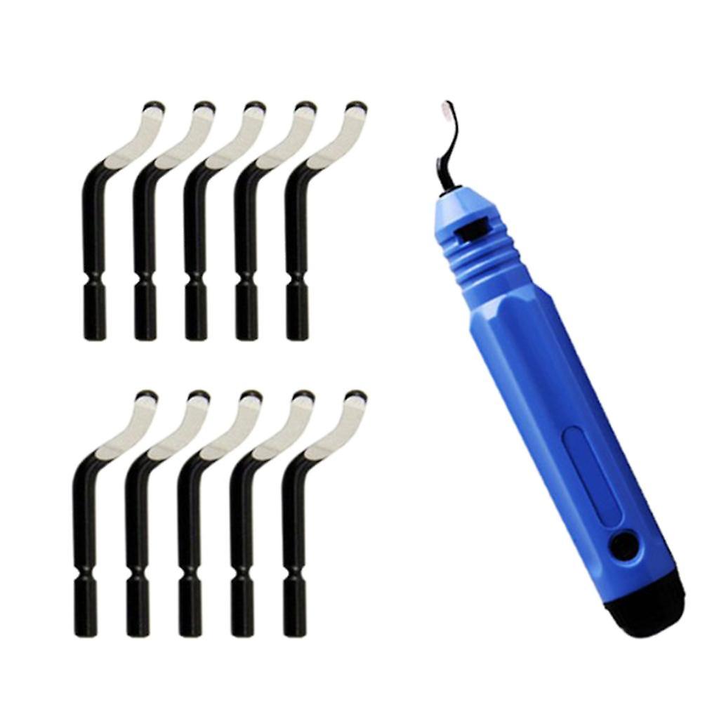 Deburring Tool Handle With Blades Deburring Scraper Blades Head Cutting Kits