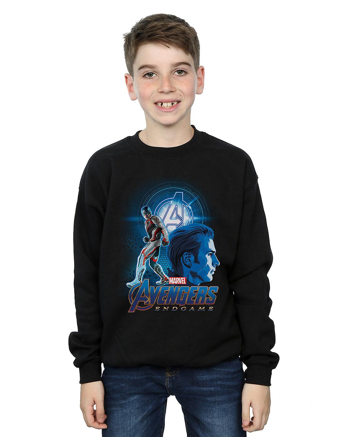 マーベル男の子アベンジャーズ終盤キャプテン アメリカ チーム スーツ トレーナー