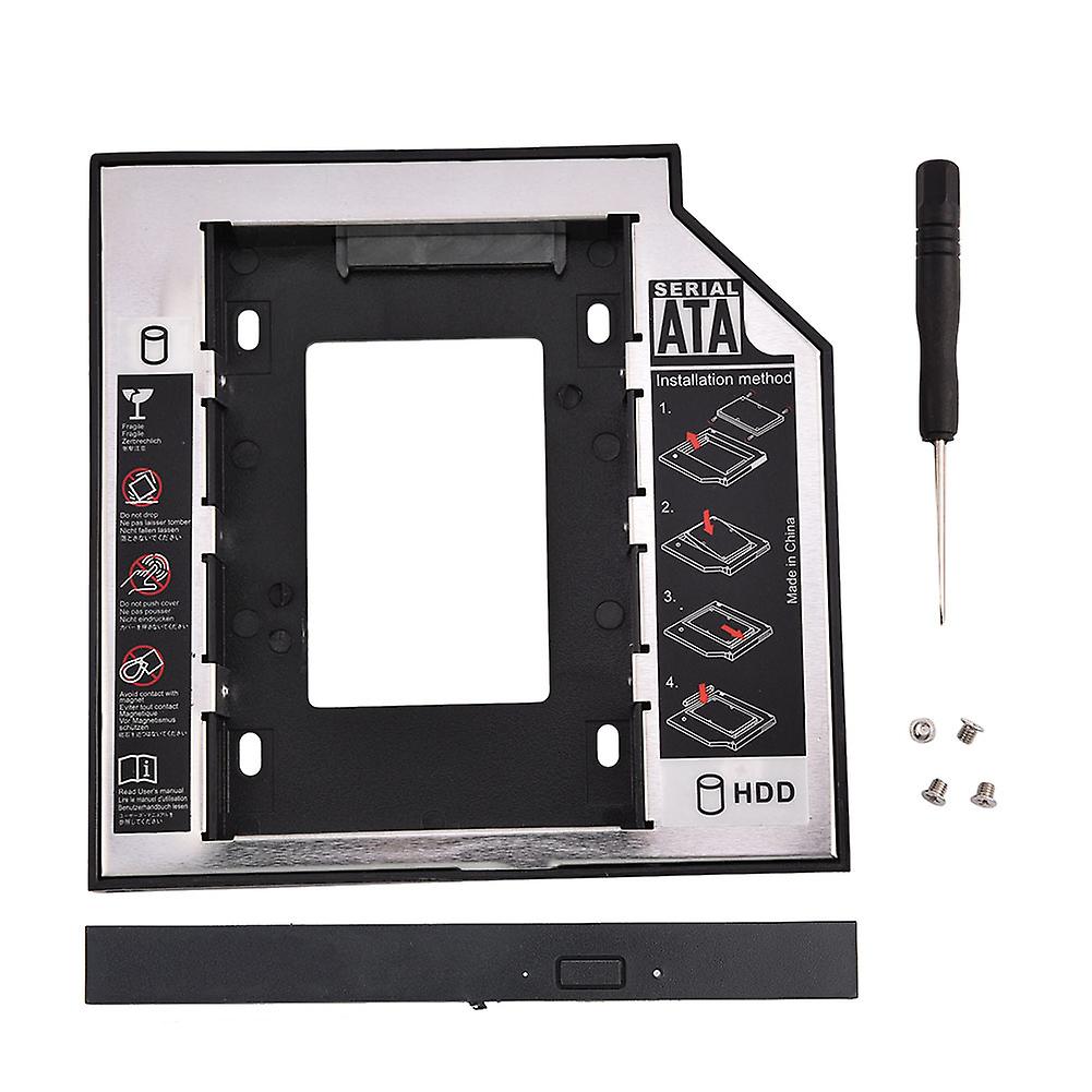 Laptop Internal Enclosure 2.5in SATA I II III HDD Hard Disk Drive Cd DVD-ROM Bracket