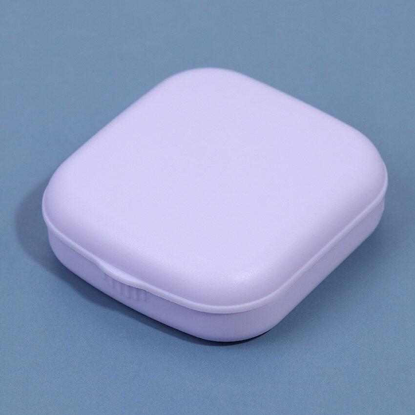 1Pc Pocket Portable Mini Contact Lens Case Easy Carry Make Up Beauty Pupil Storage With Mirror Container Box