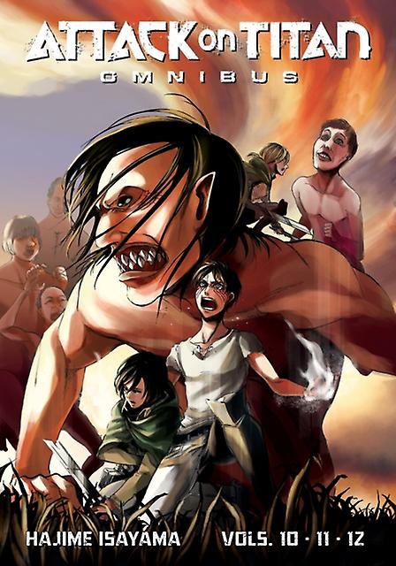 Attack On Titan Omnibus 4 Vol. 1012 by Hajime Isayama Paperback Book