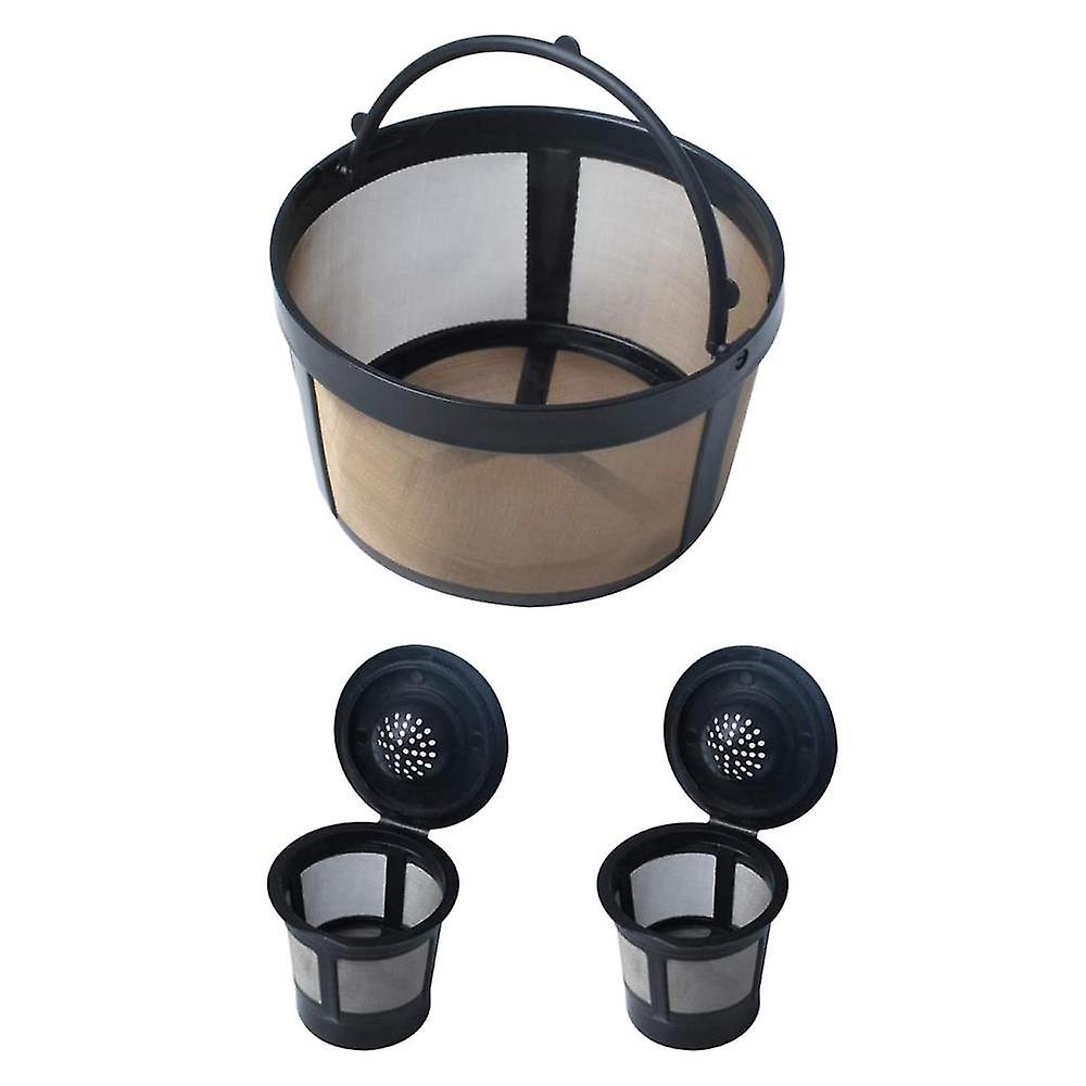Reusable Mesh Ground Coffee Filter Basket For K-duo Essentials And For K-duo Brewers Machine Coffee
