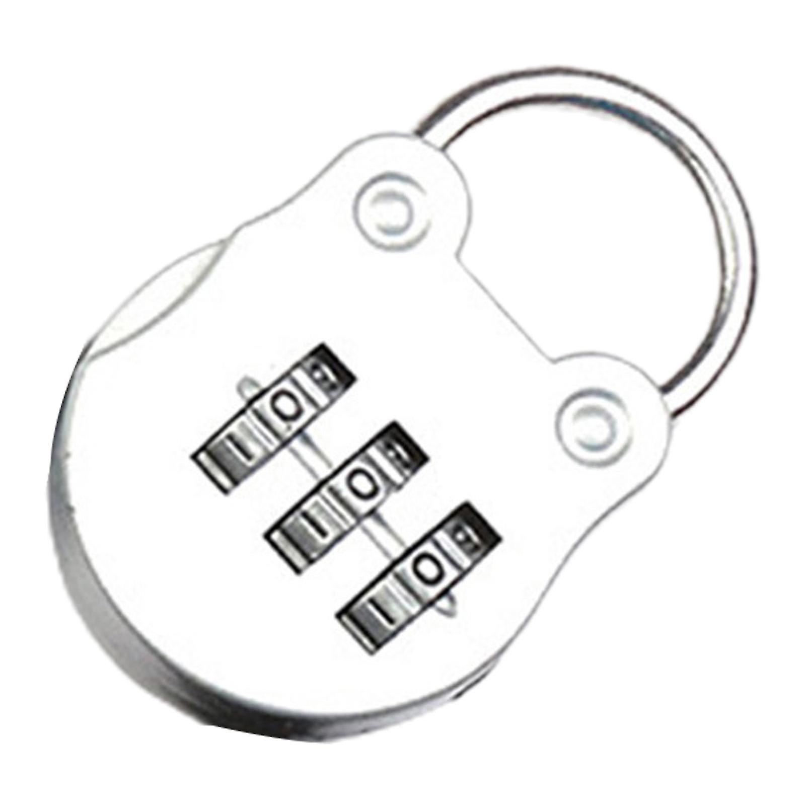 Digit Number Lock Multipurpose Wear Resistant 6 Colors 3 Digit Combination Padlock Code Lock For Home