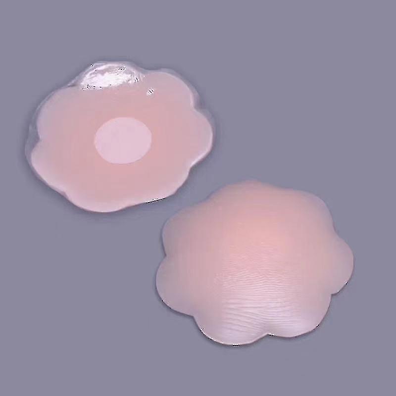 3 Pairs Of Reusable Silicone Nipple Breast Stickers For Ladies