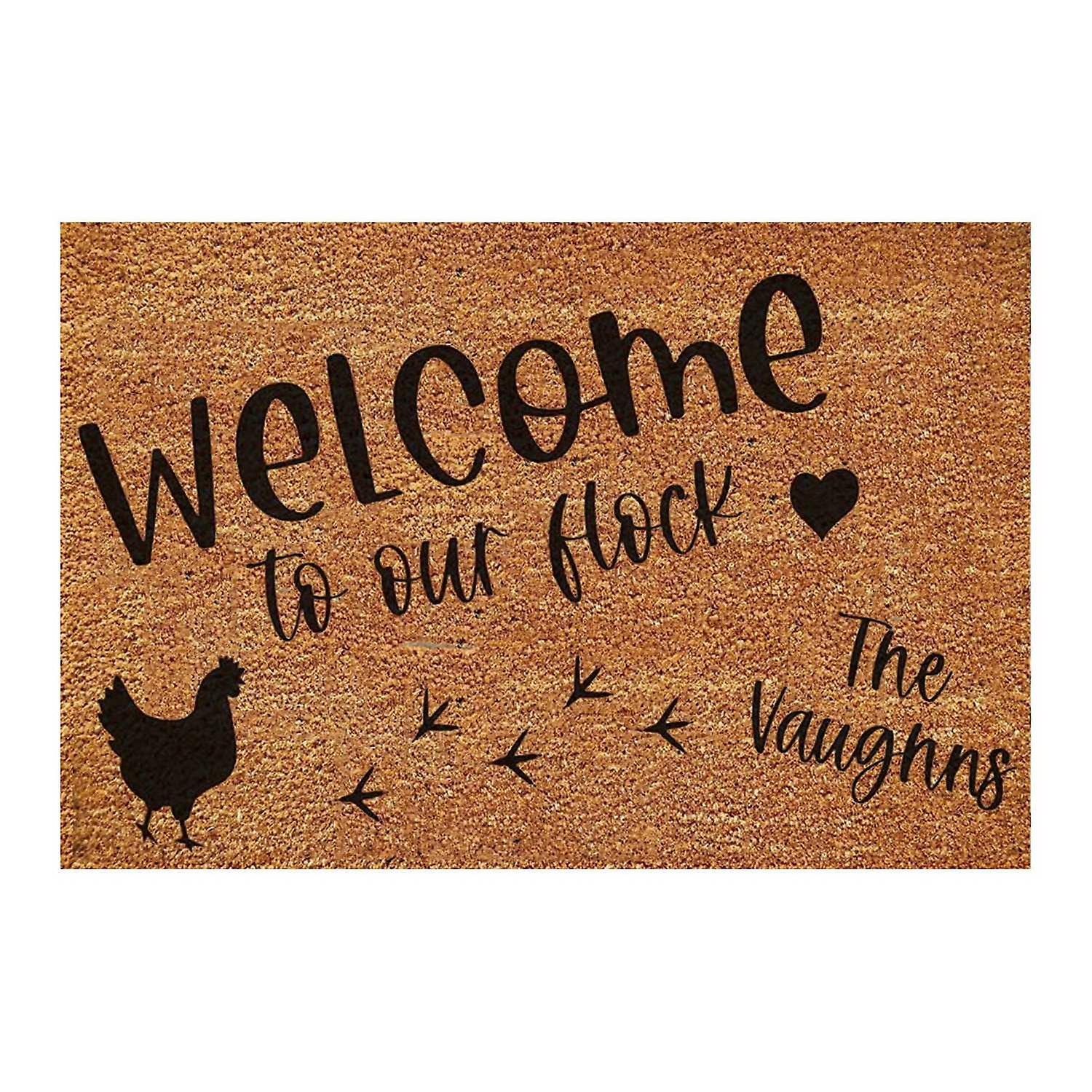 Bath Mat Printing Home Decor Functional Good Absorbent Rectangle Non Slip Chicken Floor Door Mat