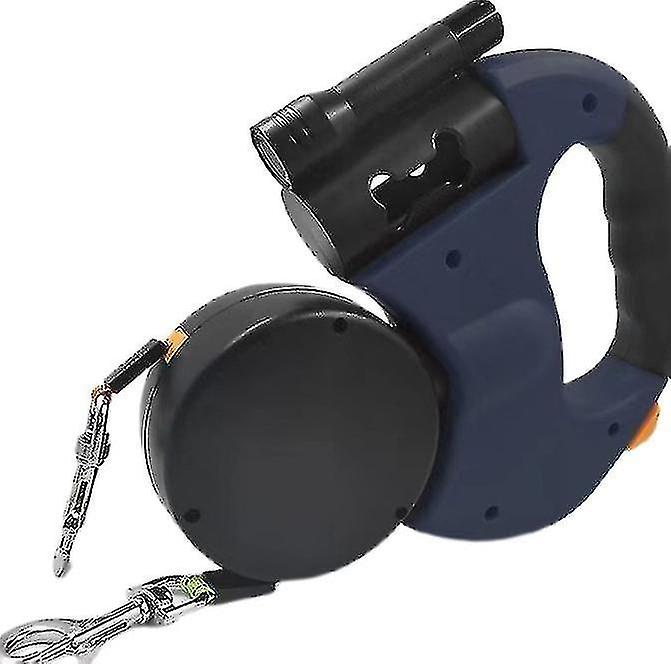 Pet Leash Double-head Retractable Dog Chain One Drag Two Automatic Leash Pet