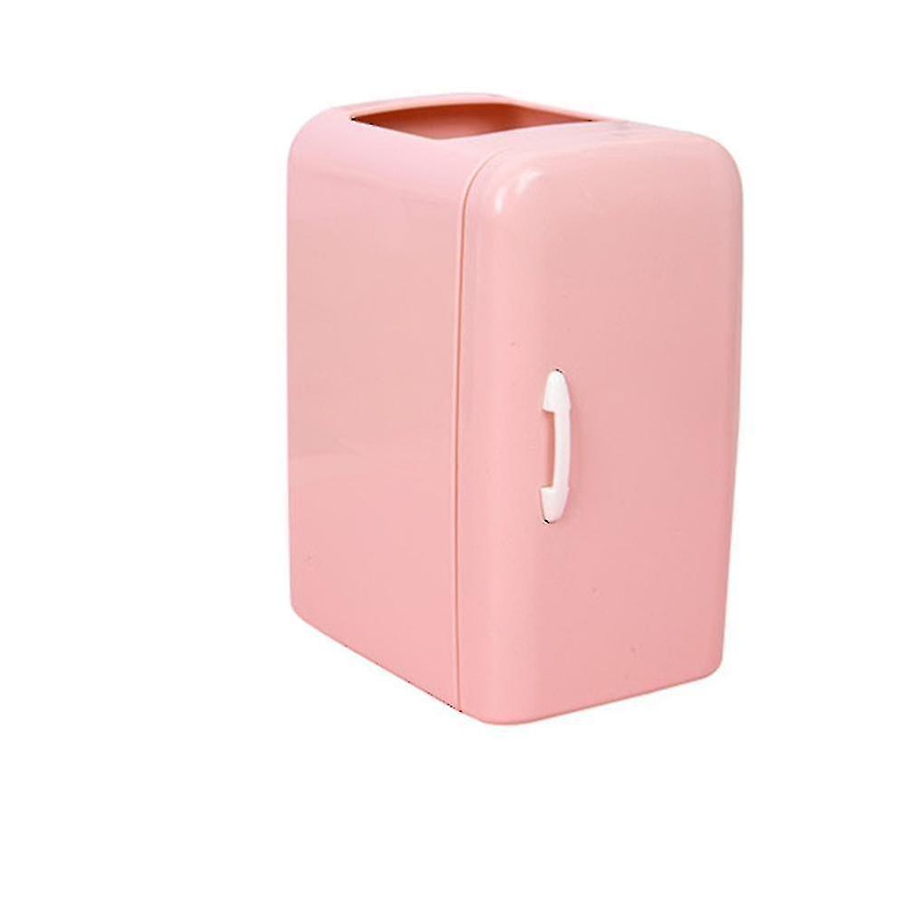 Desk Storage Box Plastic Abs Pen Container Storage Multifunction Useful Creative