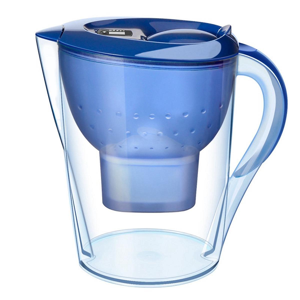 Water Filter Pitcher 3.5L Portable Home Activated Carbon Kitchen Cold Water Filter Purifier Kettle