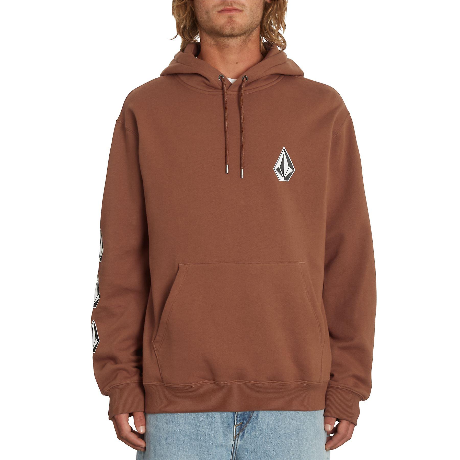 Volcom Men's Fleece Hoody ~ Iconic Stone PO