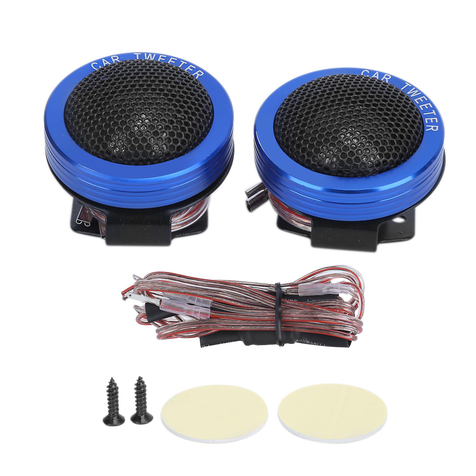 150W Car Mini Tweeter Speaker Dome 4Ω 98dB High Resolution Sound, Universal Audio System Speaker for Clear Crisp Audio