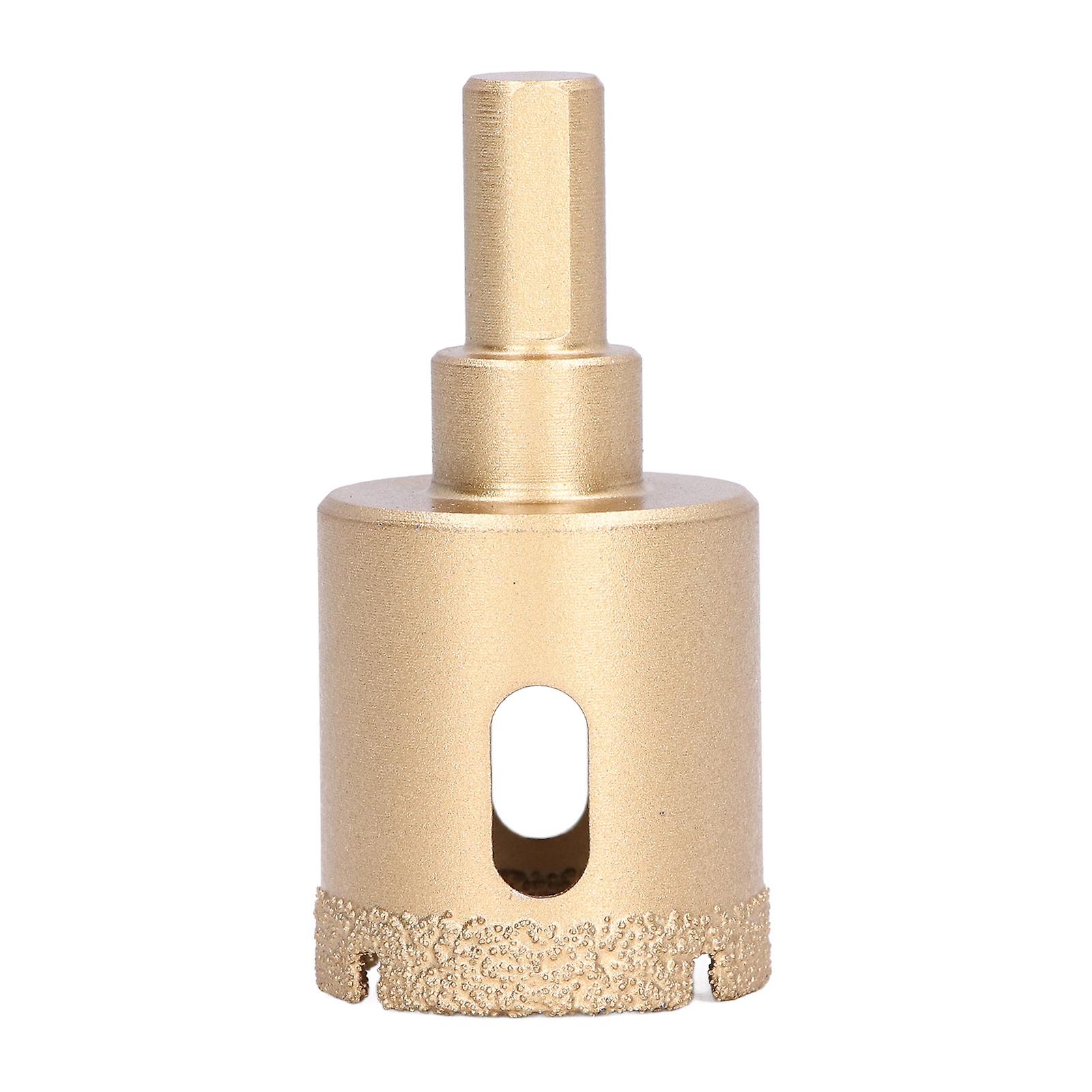 Brazed Diamond Drill Bit, Hollow Hole Saw for Glass, Tile, Granite, Marble, Porcelain, 32mm