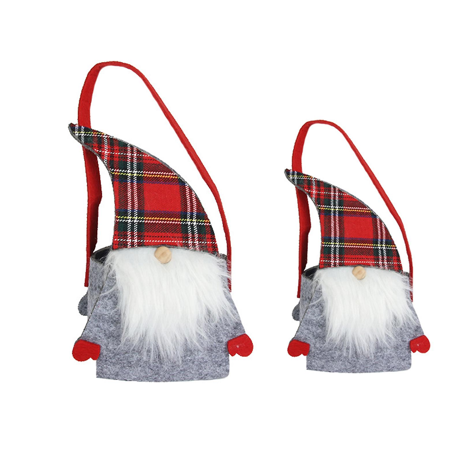 عيد الميلاد هدية تخزين سلة المحمولة متعددة الوظائف منظم لطيف مجهول الهوية جنوم الفاكهة سلة حجم مجموعة