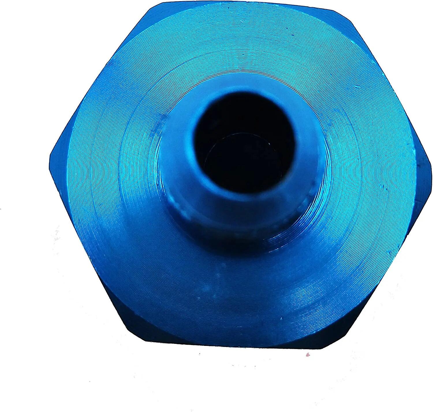 Nitrous Bottle Nut Adapter With Washer (Blue, 4AN) 1 pcs~28875
