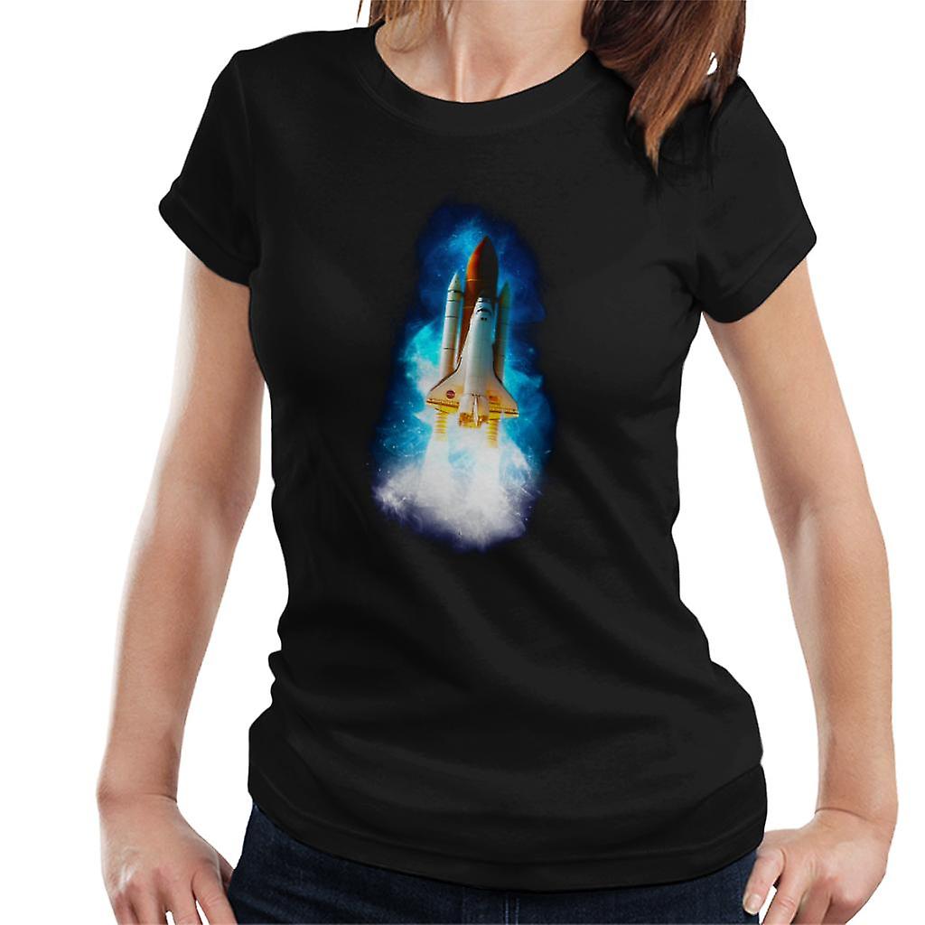 NASA Atlantis Launch Stellar Effect Women's T-Shirt
