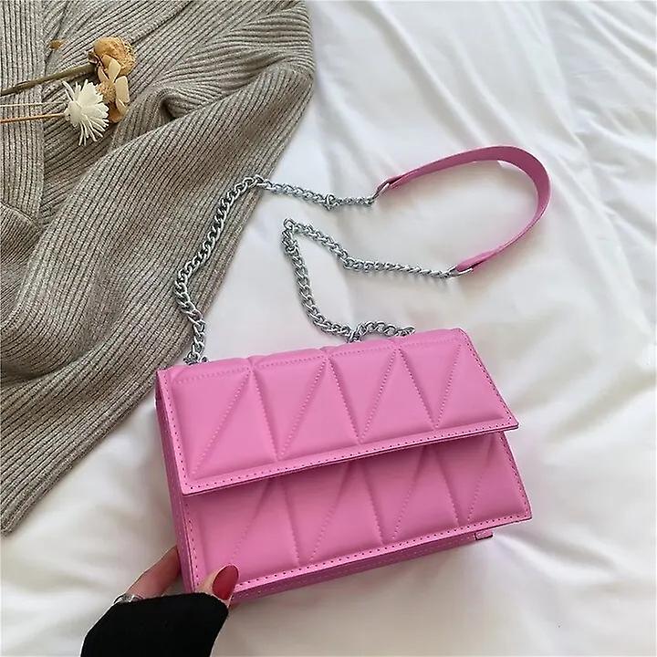 Fashion Trend Crossbody Single Bag On The New Small Bag 2023 New Tide Korean Version Of The Foreign-style Chain Small Square Bag