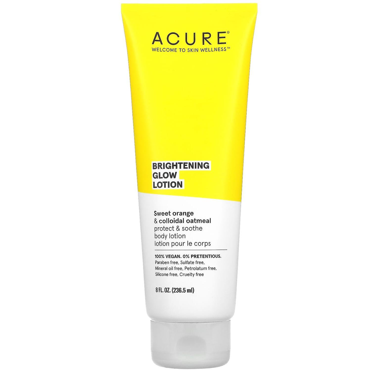 ACURE, Brightening Glow Lotion, 8 fl oz (236.5 ml)