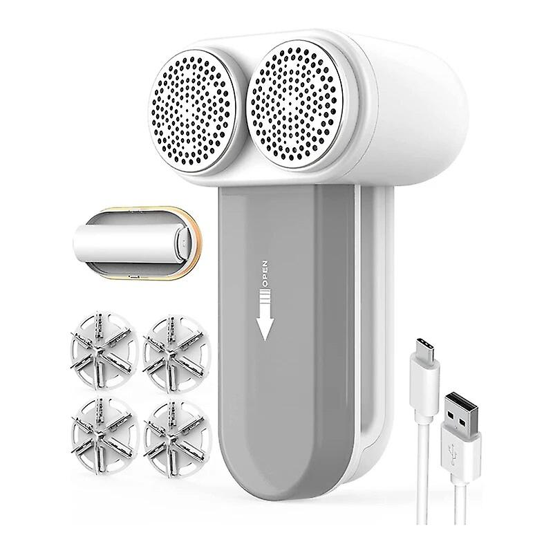 Lint Remover, Rechargeable Electric Lint Shaver For Clothes,Sweater Shaver With Lint Rollers,For Clothing, Sweater,Couch~6545