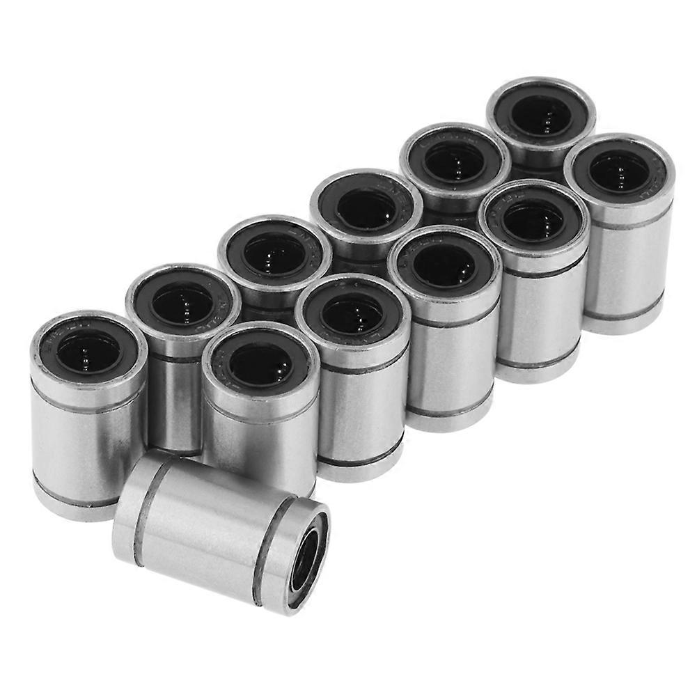 12pcs LM8UU 8mm Linear Motion Ball Bearing Bushing for 3D Printer CNC Parts 8 x 15 x 24mm