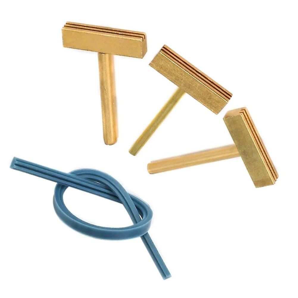 Soldering Iron T Tip T-head with Rubber Wire Hot Stamping Replacement for LCD Instrument Panel Digital Display~11277